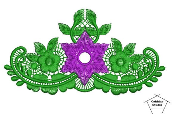 Central Flower: A Holiday Embroidery Review