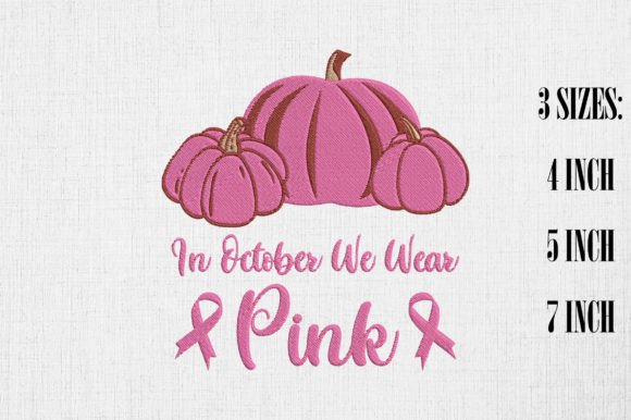 In October We Wear Pink Pumpkins: A Designer’s Review