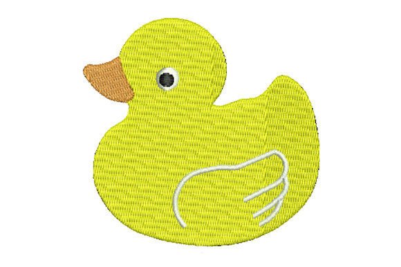 Review: Cute Duckling Floating on Water Design