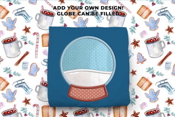 Review: Fillable Snow Globe Blank Applique