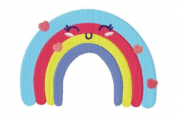 Review: Smiley Face Boho Rainbow with Hearts