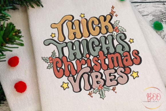 Reviewing Thick Thighs Christmas Vibes for Boutique Apparel