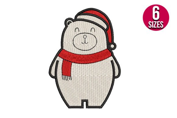 Santa Bear Embroidery: A Seller’s Review for Etsy Shops
